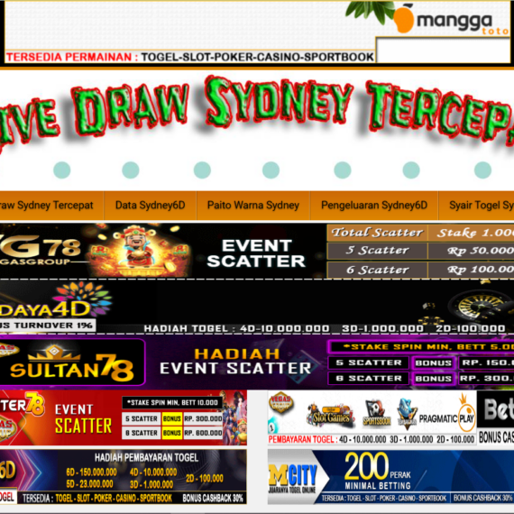 Live Draw Sydney 6D