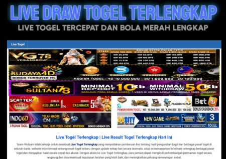 Live Draw Terlengkap