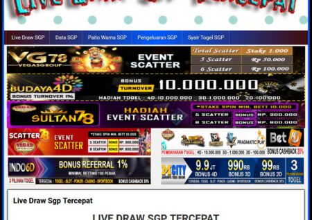 Live Draw SGP Tercepat