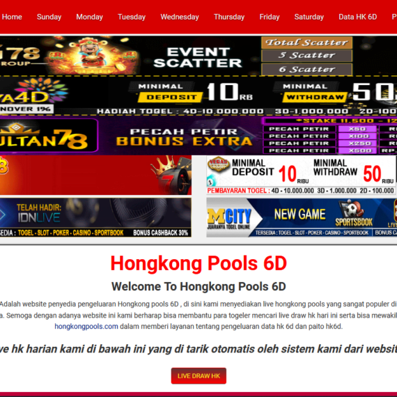 Hongkong Pools 6D