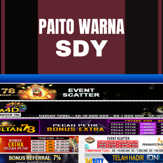 Paito Warna SDY